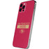 NFL San Francisco 49ers Red Performance Series iPhone 12 Pro Max Skin